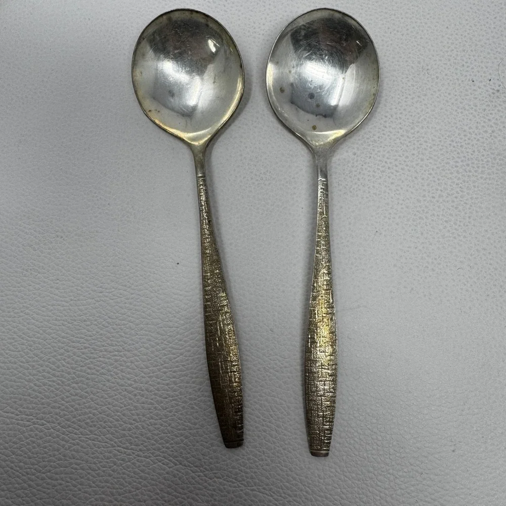 TWA Airline Flatware Lot 11 Oneida Intl Silver Co Forks Spoons Knives Vintage